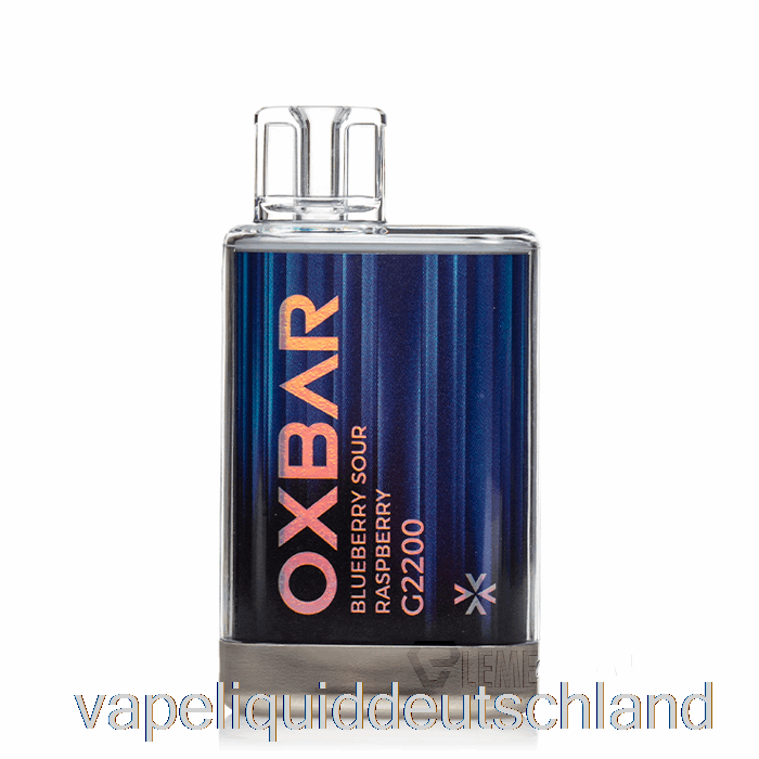 Oxbar G2200 Einweg-Blaubeer-Sauer-Himbeer-Vape-Flüssigkeit